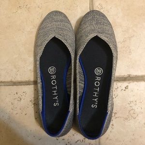 Rothy’s Taupe Heather Flats (size 6.5)